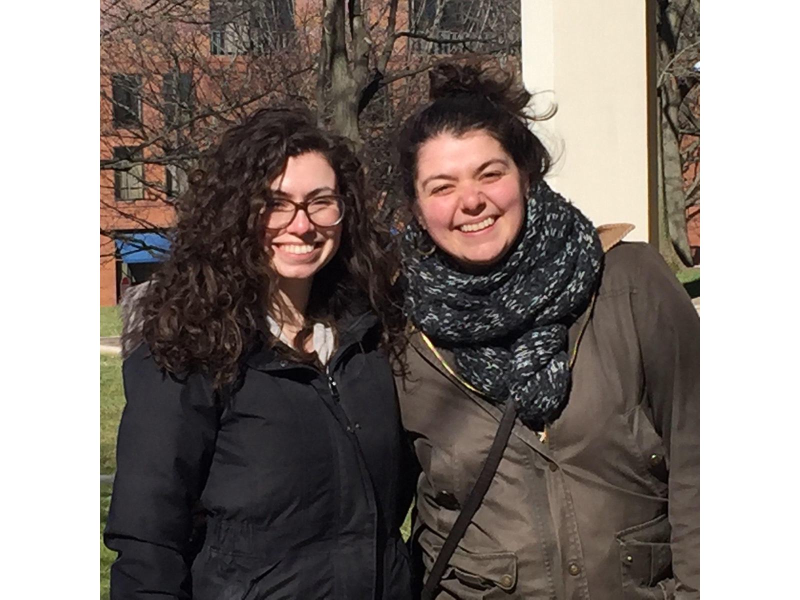 Emalie and Sara